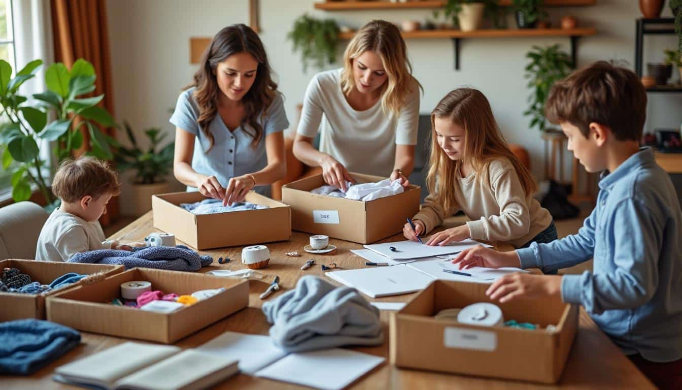 Illustration: Bien organiser et préparer ses cartons avant le déménagement