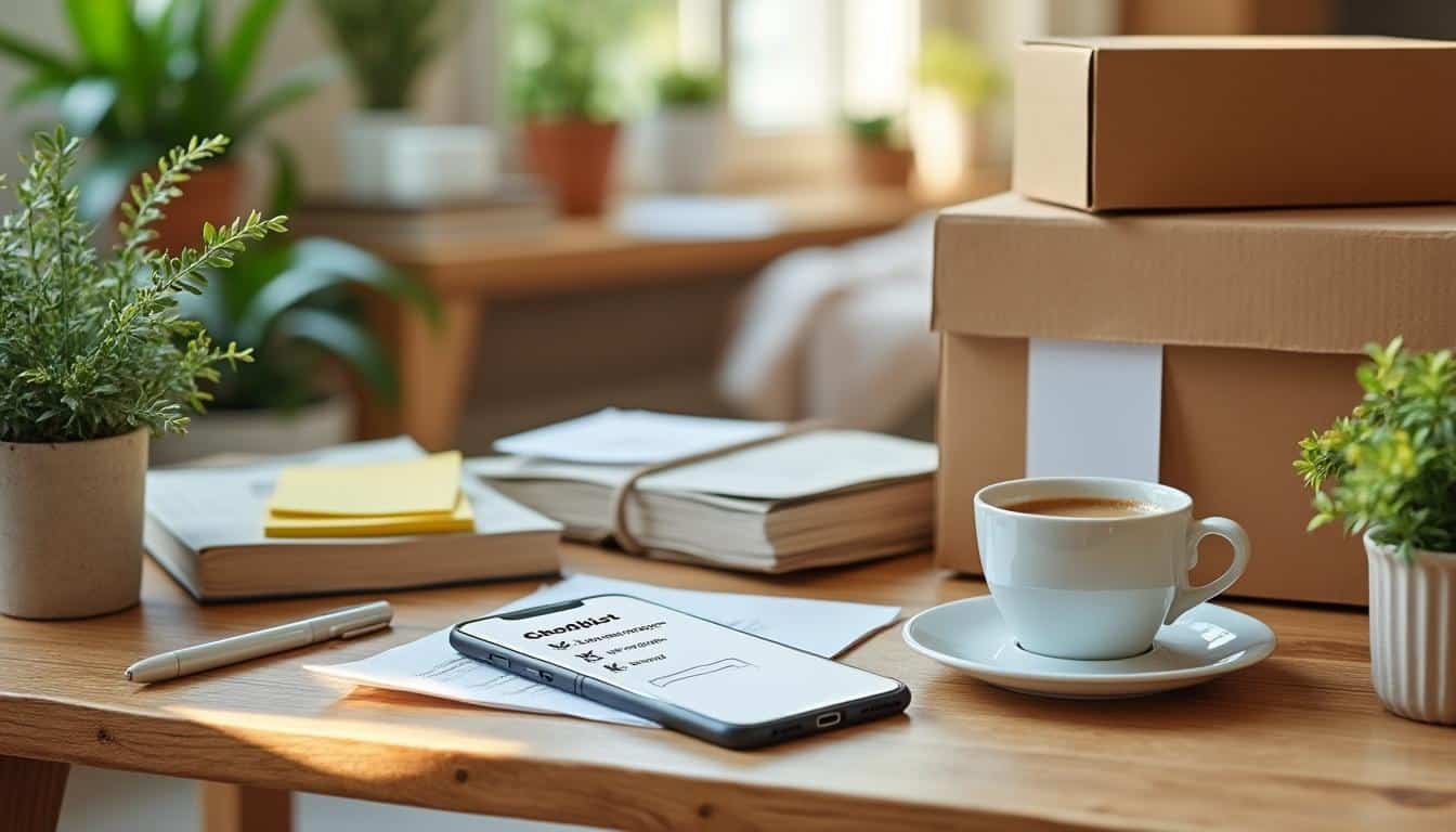 Illustration: Bien préparer son déménagement pour ne rien oublier