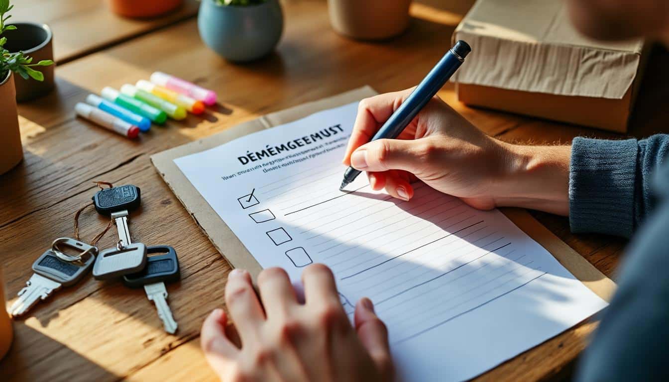 Rien oublier avec la check list de déménagement à imprimer