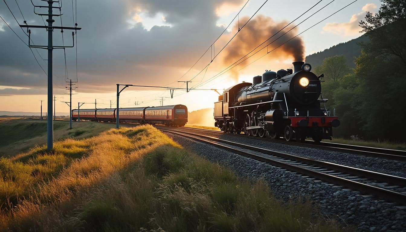 Le chemin de fer en France : histoire, réseau et innovations clés