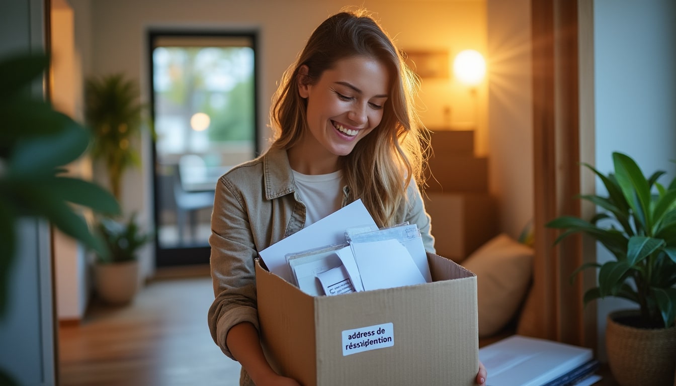 Illustration: Comprendre le principe de la réexpédition temporaire de courrier