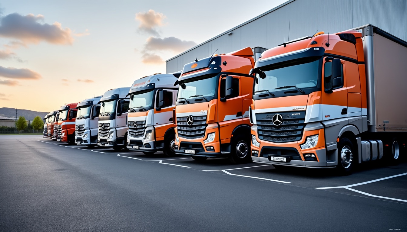 Illustration: Comprendre les catégories et caractéristiques des camions selon leur taille