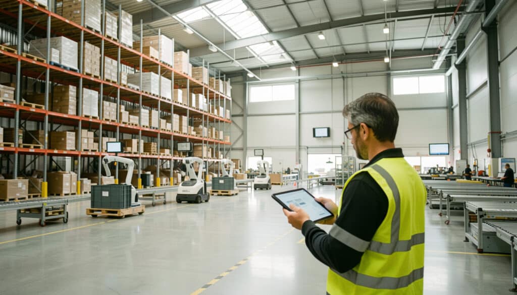Robotisation de la logistique en entrepôt : enjeux clés