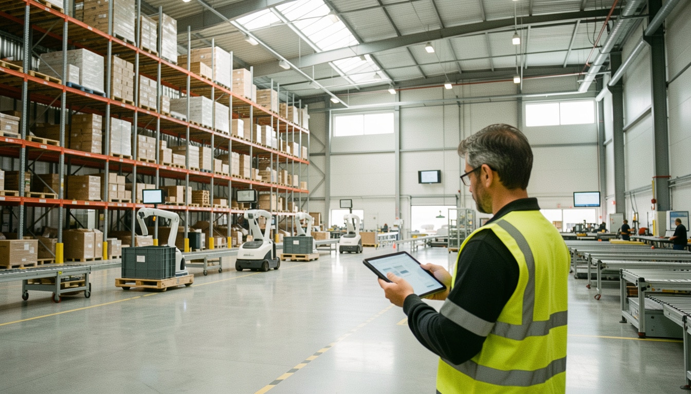Robotisation de la logistique en entrepôt : enjeux clés