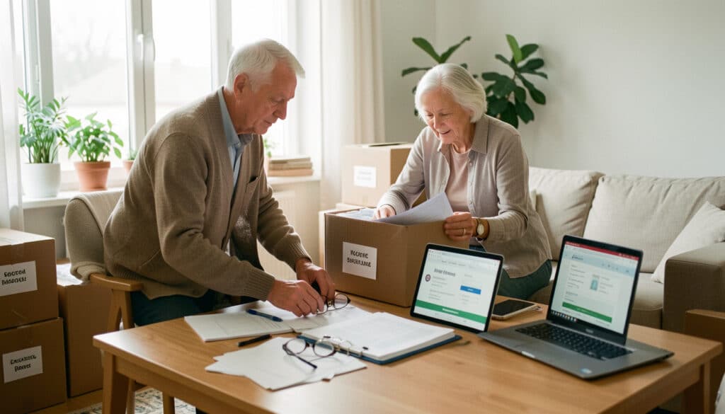 Aides au déménagement à la retraite et démarches