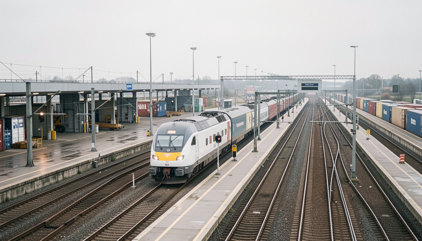 Train de fret et logistique ferroviaire expliqués