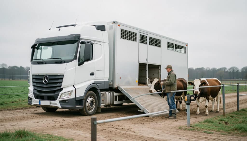 Choisir le bon transport d’animaux vivants